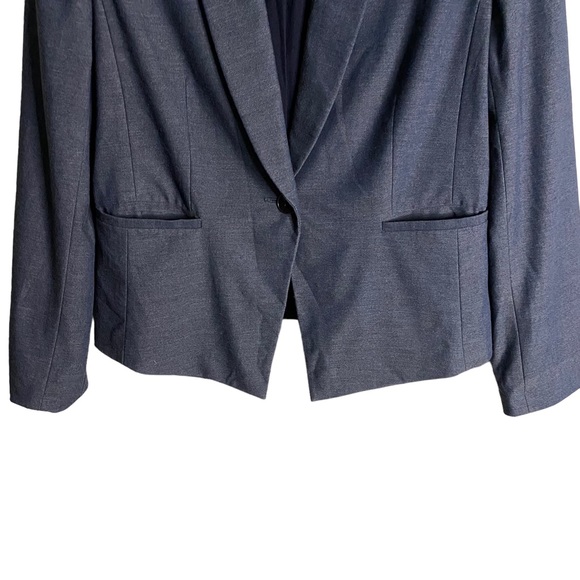 Antonio Melani Women's Blue Single Breasted Blazer - Picture 3 of 8